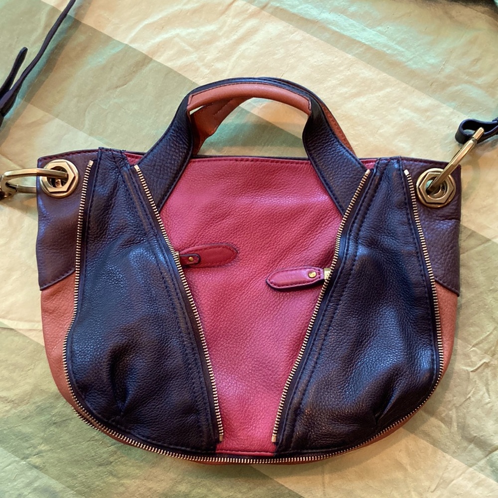 orYANY Multicolored Leather Purse